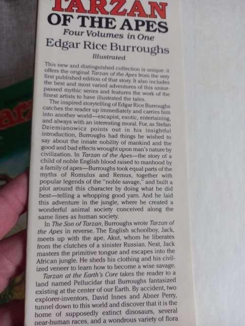 Tarzan of the Apes - 4 volumes in 1 - Edgar Rice Burroughs