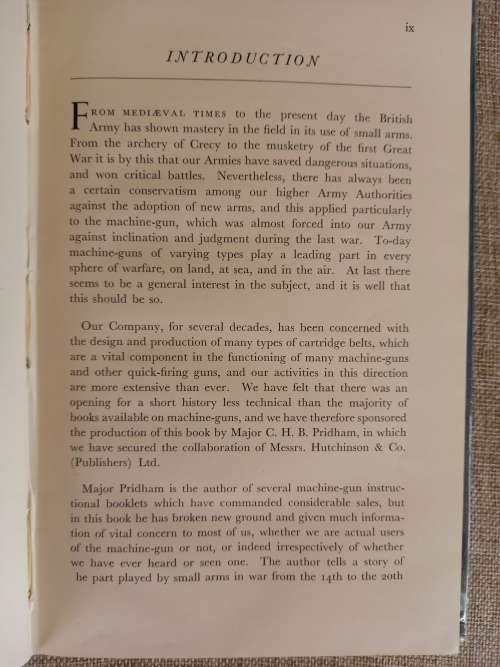 Superiority of Fire - a short history of rifles and machine-guns - 1945 - Major C.H.B Pridham