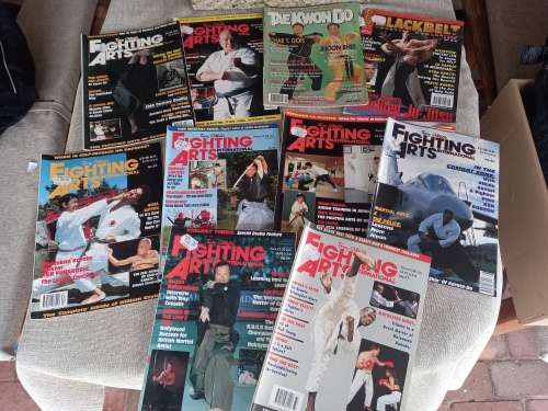Fighting Arts and other mags x 10 / Black Belt etc