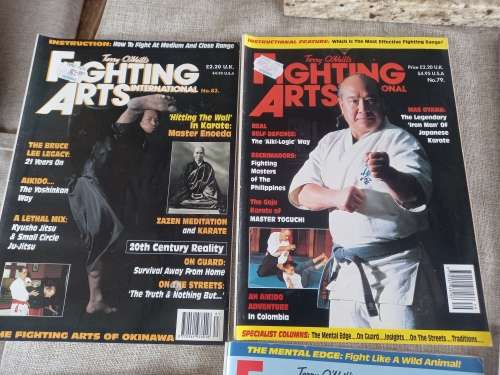 Fighting Arts and other mags x 10 / Black Belt etc