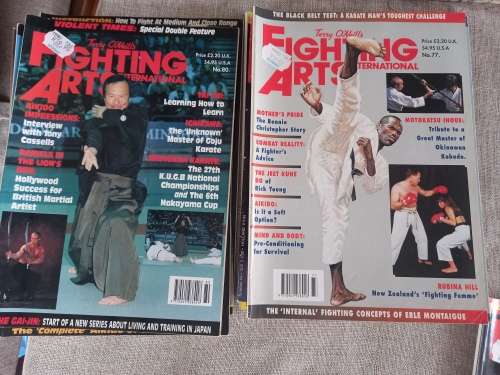 Fighting Arts and other mags x 10 / Black Belt etc