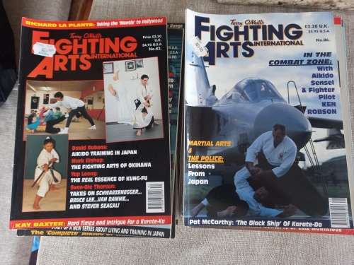 Fighting Arts and other mags x 10 / Black Belt etc