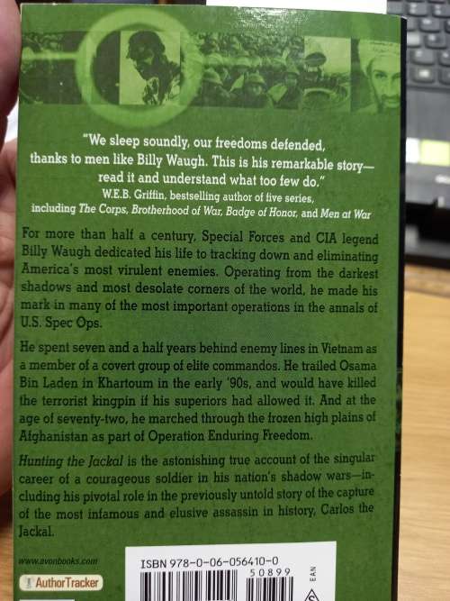 Hunting The Jackal - a special forces and CIA soldiers fifty-years on the frontlines of the war agai