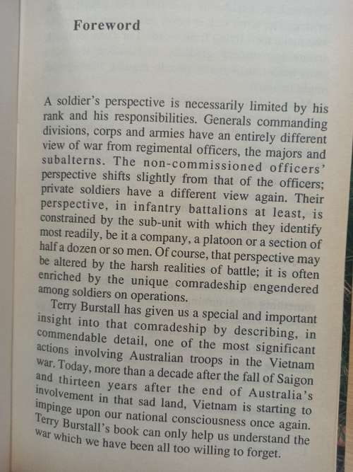 The Soldiers Story - Terry Burstall