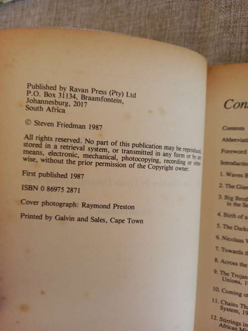 Building Tomorrow Today - african workers in trade unions 1970 - 1984 - Steven Friedman