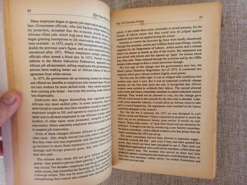 Building Tomorrow Today - african workers in trade unions 1970 - 1984 - Steven Friedman
