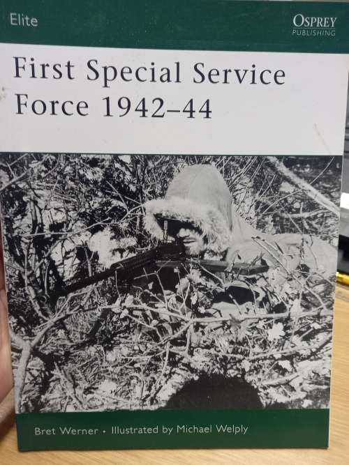 First Special Service Force 1942 - 44 - Elite - Osprey Publishing