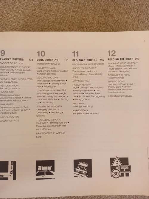 The SAS Survival - Drivers handbook - John `Lofty` Wiseman