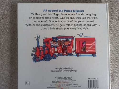 The Magic Roundabout - The picnic express - lift the flap book