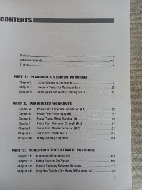 Serious Strength Training - periodization for building muscle power and mass