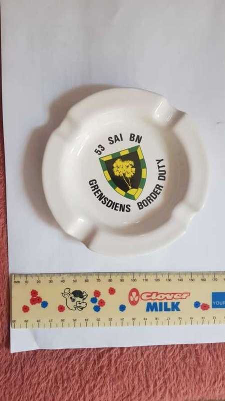 53 SAI Bn Grensdiens / Border Duty Ashtray