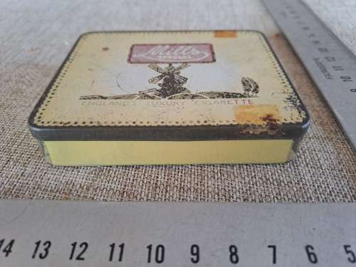 Mills Cigarette tin box
