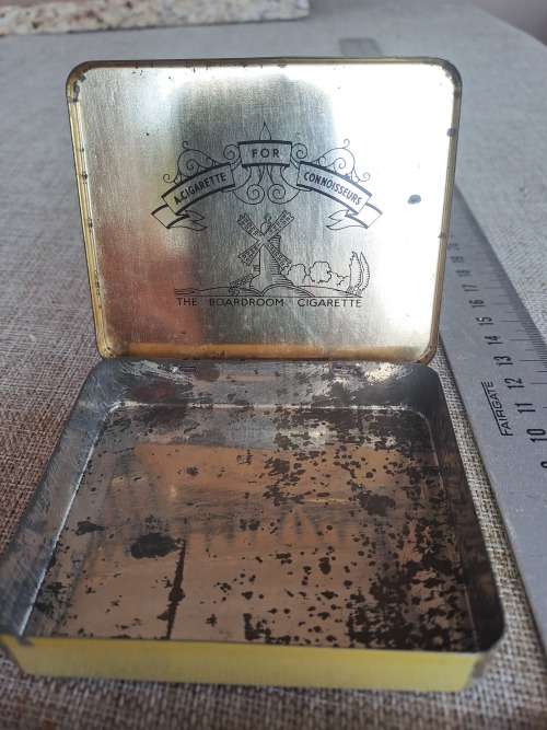 Mills Cigarette tin box