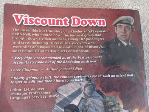 Viscount Down - the complete story of the Rhodesian Viscount disasters - Keith Nell