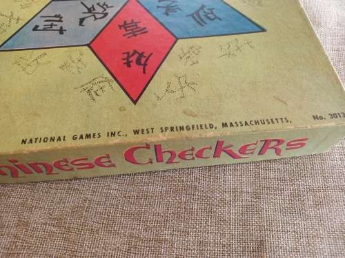 Chinese Checkers - made in Massachusetts