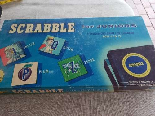 Scrabble for Juniors - a crossword game for children ages 6 to 12