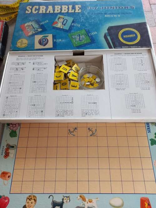 Scrabble for Juniors - a crossword game for children ages 6 to 12