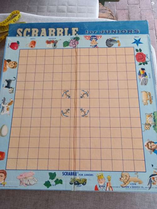 Scrabble for Juniors - a crossword game for children ages 6 to 12