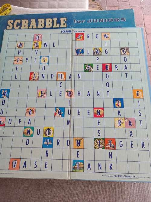 Scrabble for Juniors - a crossword game for children ages 6 to 12