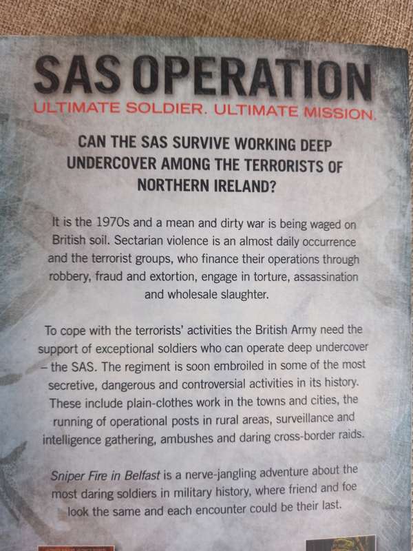 SAS Operation - Sniper Fire in Belfast - Shaun Clarke