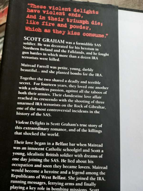 Violent Delights - the true story of an SAS heroes love for an IRA killer - Scott Graham