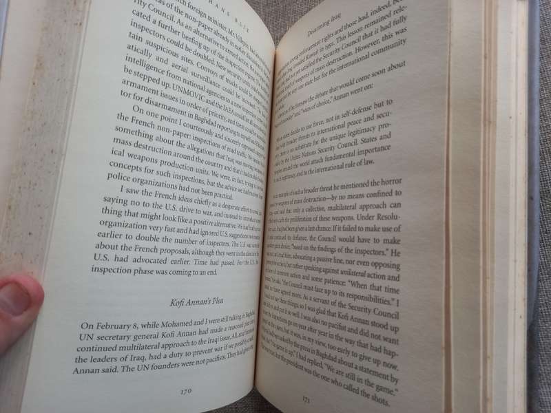 Disarming Iraq - the search for the weapons of mass destruction - Hans Blix