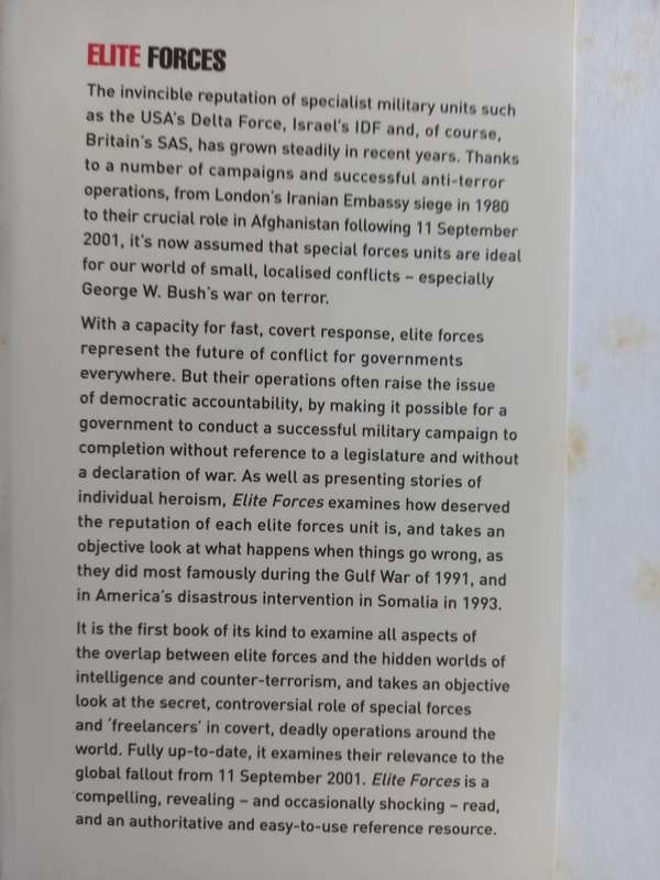 Elite Forces: The World`s Most Formidable Secret Armies - Author: Richard M. Bennett