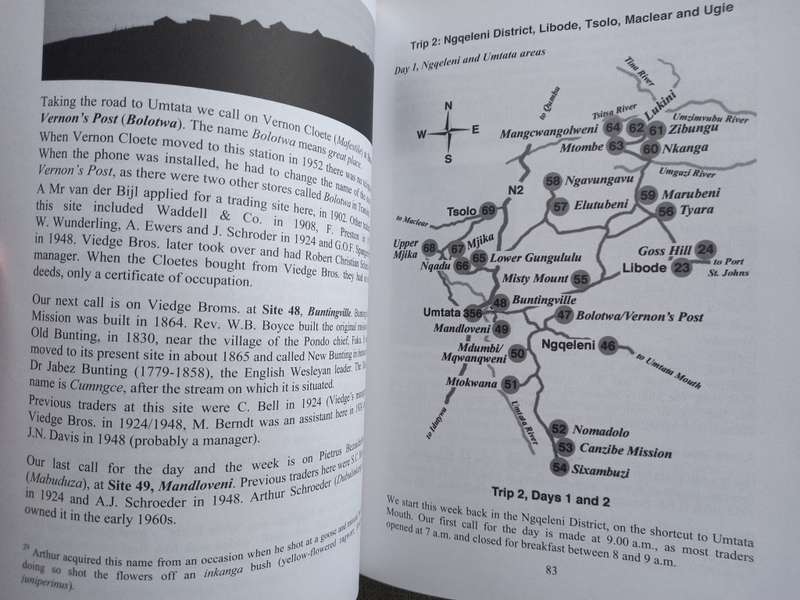 Traders and Trading Stations of the Central and Southern Transkei - 3rd edition - Mike Thompson