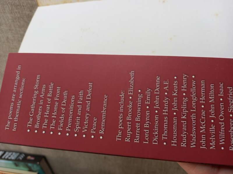 War Poems: An Anthology of Unforgettable Verse