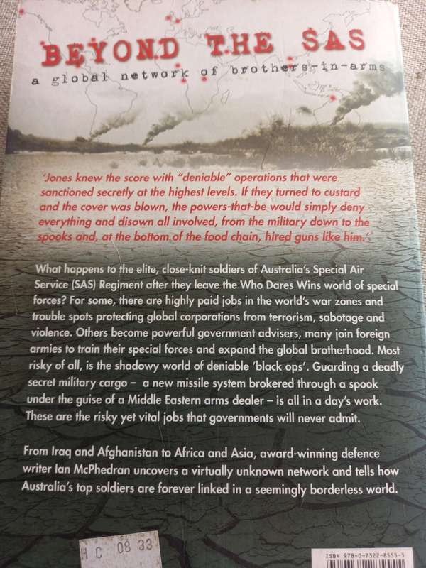 Soldiers without Borders - beyond the SAS - a global network of brothers in arms - Ian Mcphedran