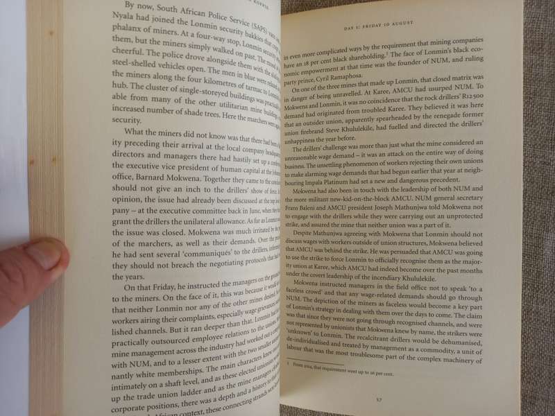 Murder at Small Koppie - the real story of the Marikana massacre - Greg Marinovich