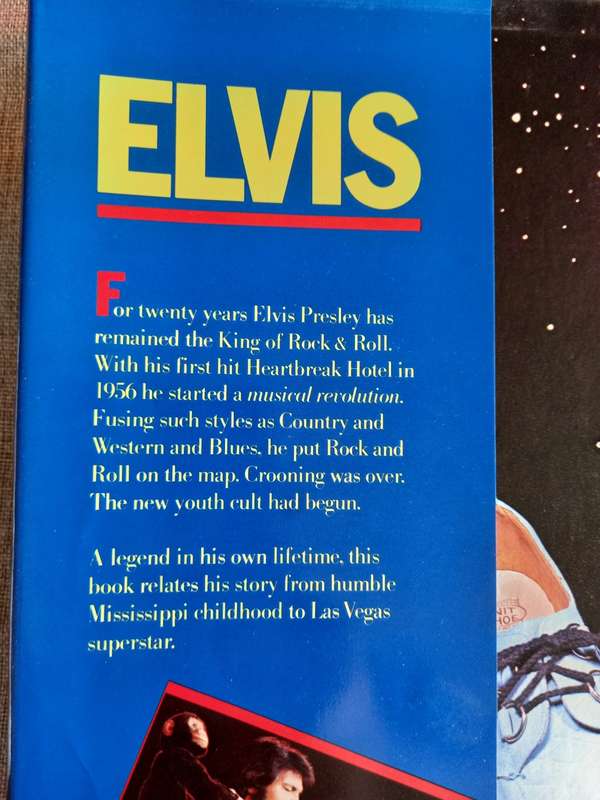 Elvis.  - Peter Jones. over 80 illustrations in colour and black and white