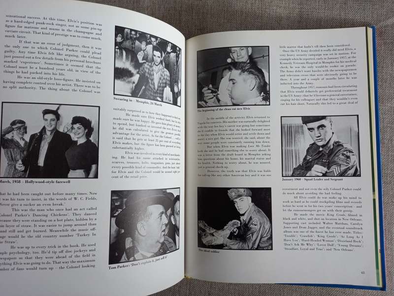 Elvis.  - Peter Jones. over 80 illustrations in colour and black and white