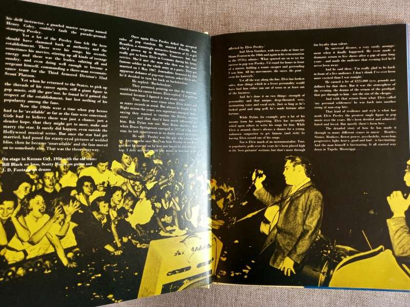 Elvis.  - Peter Jones. over 80 illustrations in colour and black and white