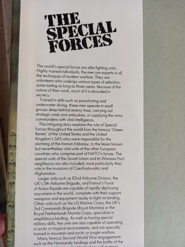 Special Forces: A History of the World`s Elite Fighting Units - Peter Macdonald