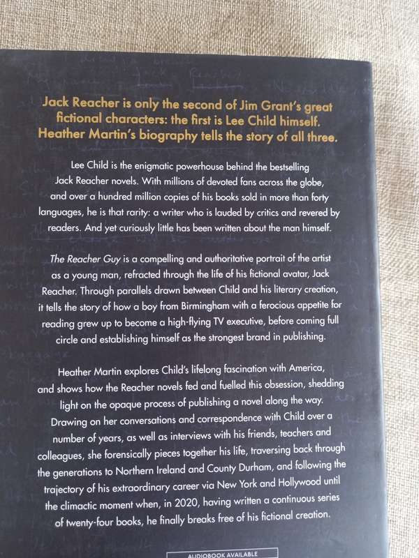 The Reacher Guy - the authorised biography of Lee Child - Heather Martin