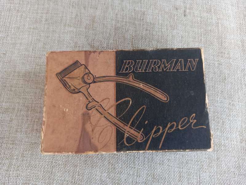 Vintage Burman clipper 1950s - made in England- all in 1 barber set