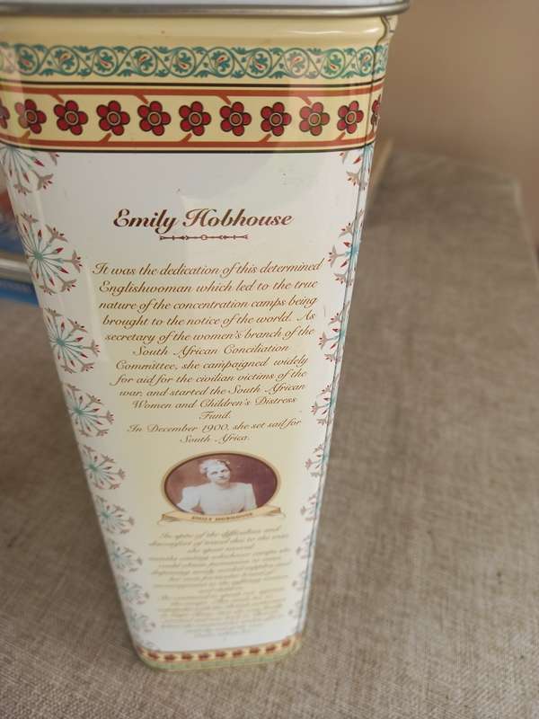 Ouma rusk 1kg tin 1899-1902 Commemorative edition