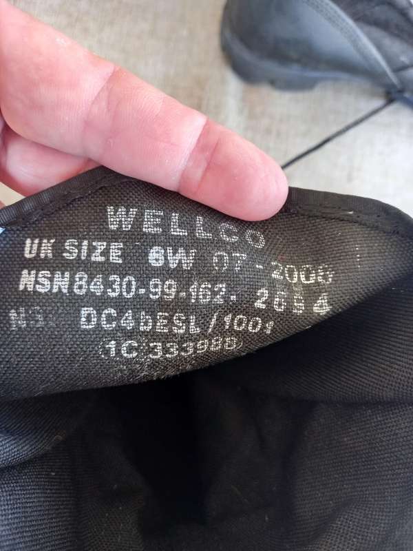 Boots - Military Wellco