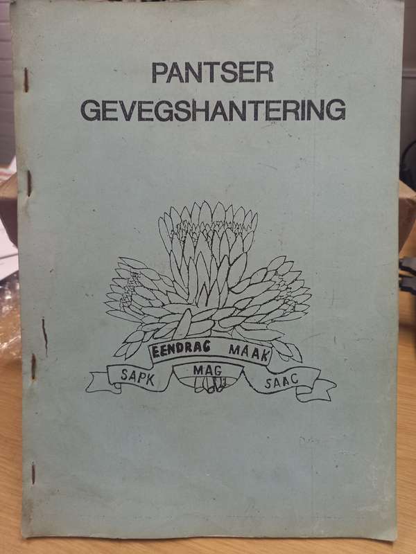 Pantser Gevegshantering Manual