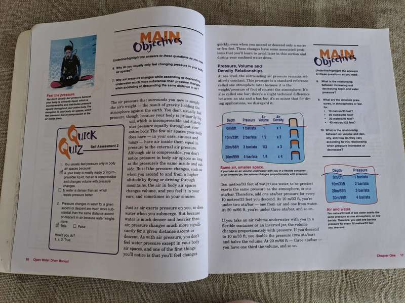 PADI Open Water Diver Manual