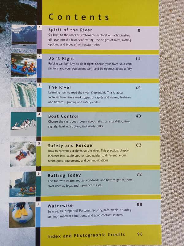 White Water Rafting - the essential guide to equipment and techniques - Graeme Addison