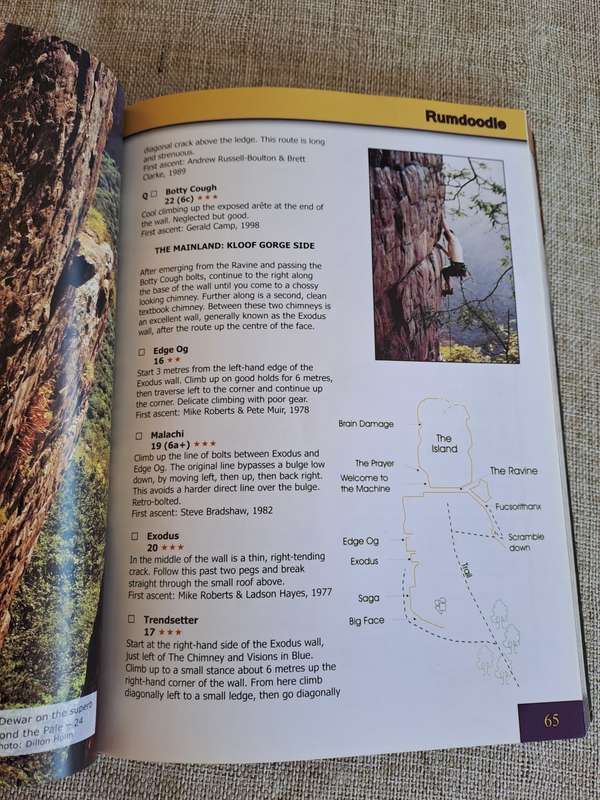 A Climber`s Guide to Kwazulu-Natal Rock - Roger Nattrass