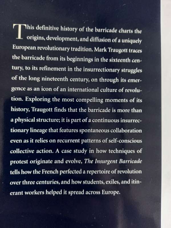 The Insurgent Barricade - Mark Traugott