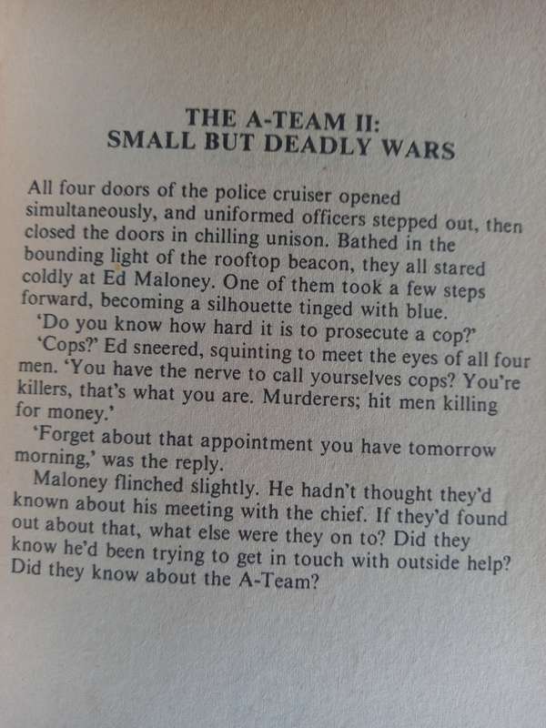 The A-Team 2 - small but deadly wars