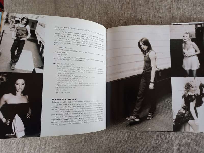 Spice World by the Spice Girls - the official book of the movie
