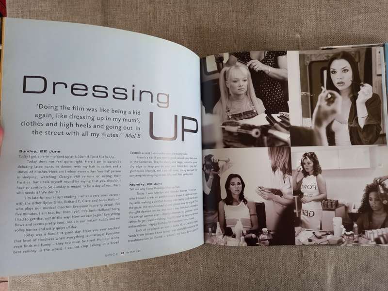 Spice World by the Spice Girls - the official book of the movie