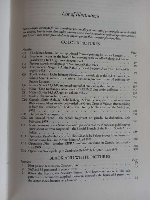 Selous Scouts - Top Secret War - Lt Col Ron Reid Daly / Peter Stiff