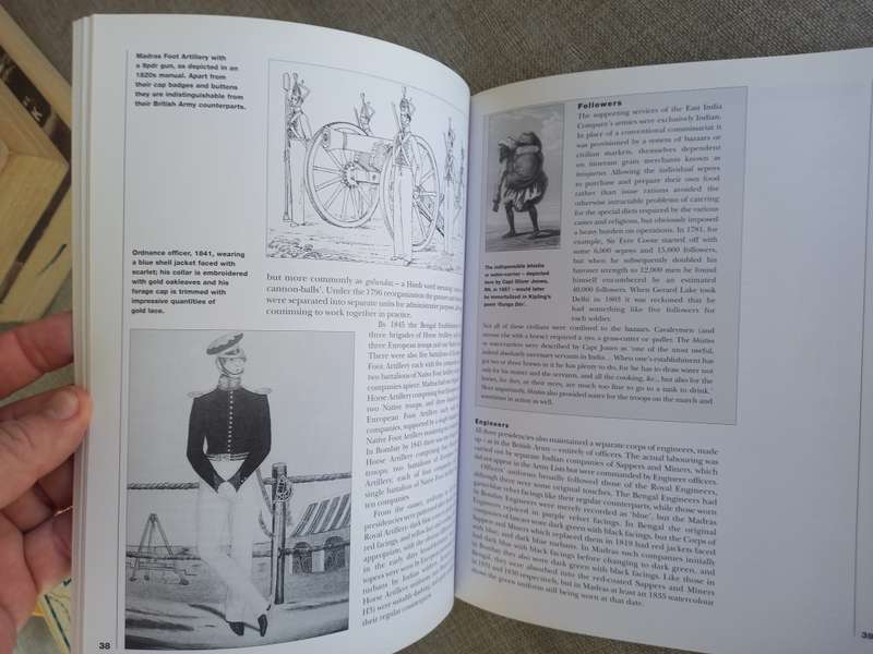 Armies of the East India Company 1750 - 1850 - Osprey Men at Arms Series 453