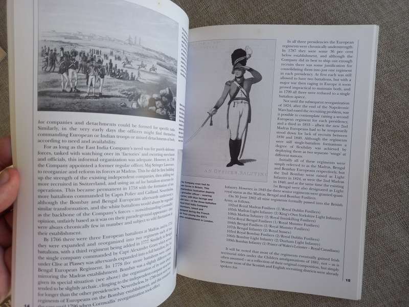 Armies of the East India Company 1750 - 1850 - Osprey Men at Arms Series 453